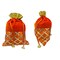 5 Potli Bags, Gifting Bags, Women Velvet Hand Bags, Wedding Return Gifts for Pooja Housewarming Favor